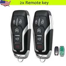 2 For 2015 2016 2017 Ford Edge Explorer Mustang Fusion Smart Prox Remote Key Fob