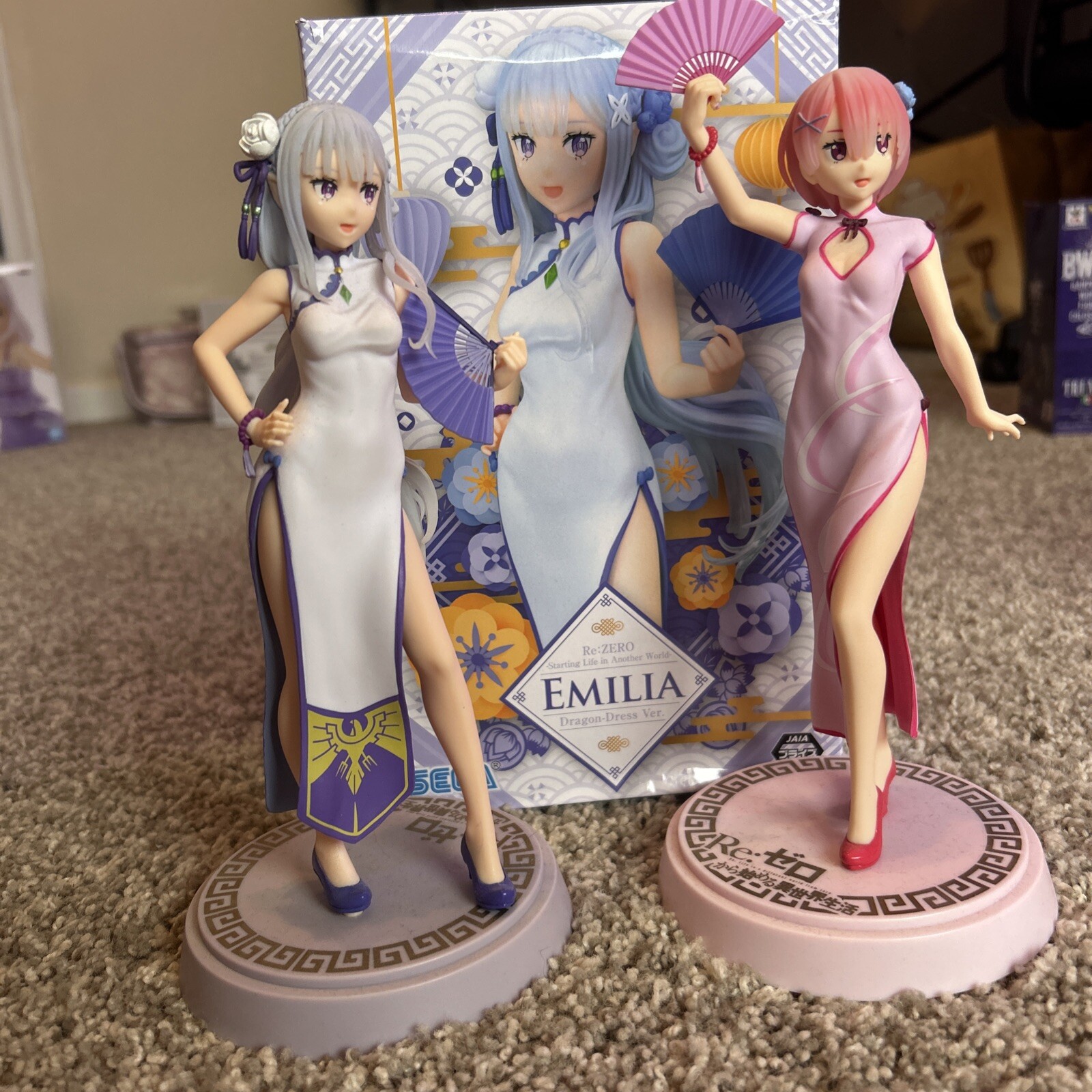 Re Zero Starting Life In Another World Dragon Dress Ram and Emilia