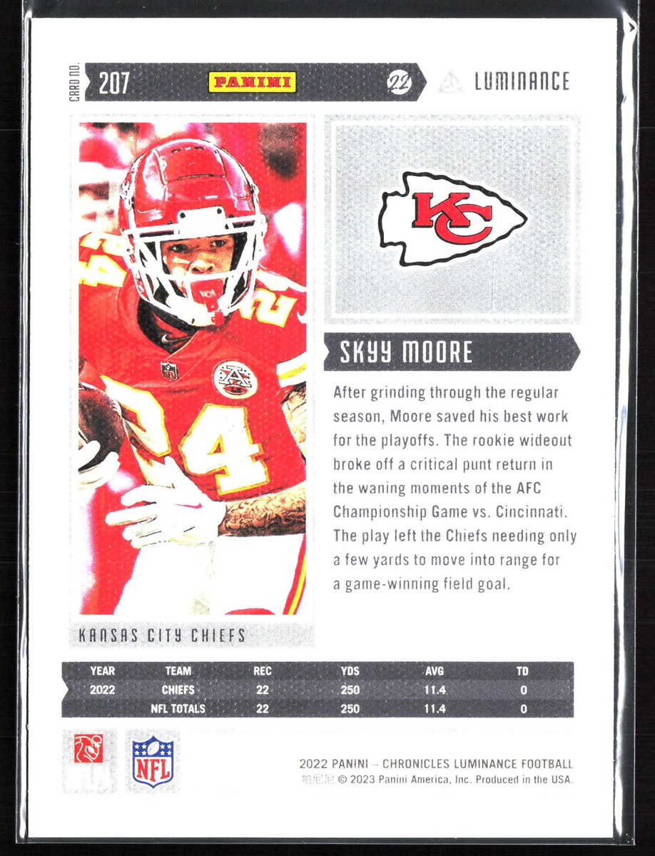 2022 Panini Chronicles #207 Skyy Moore | eBay