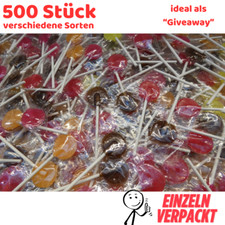 500 Stk Lutscher Frucht Cola Lolly Mix Großp...