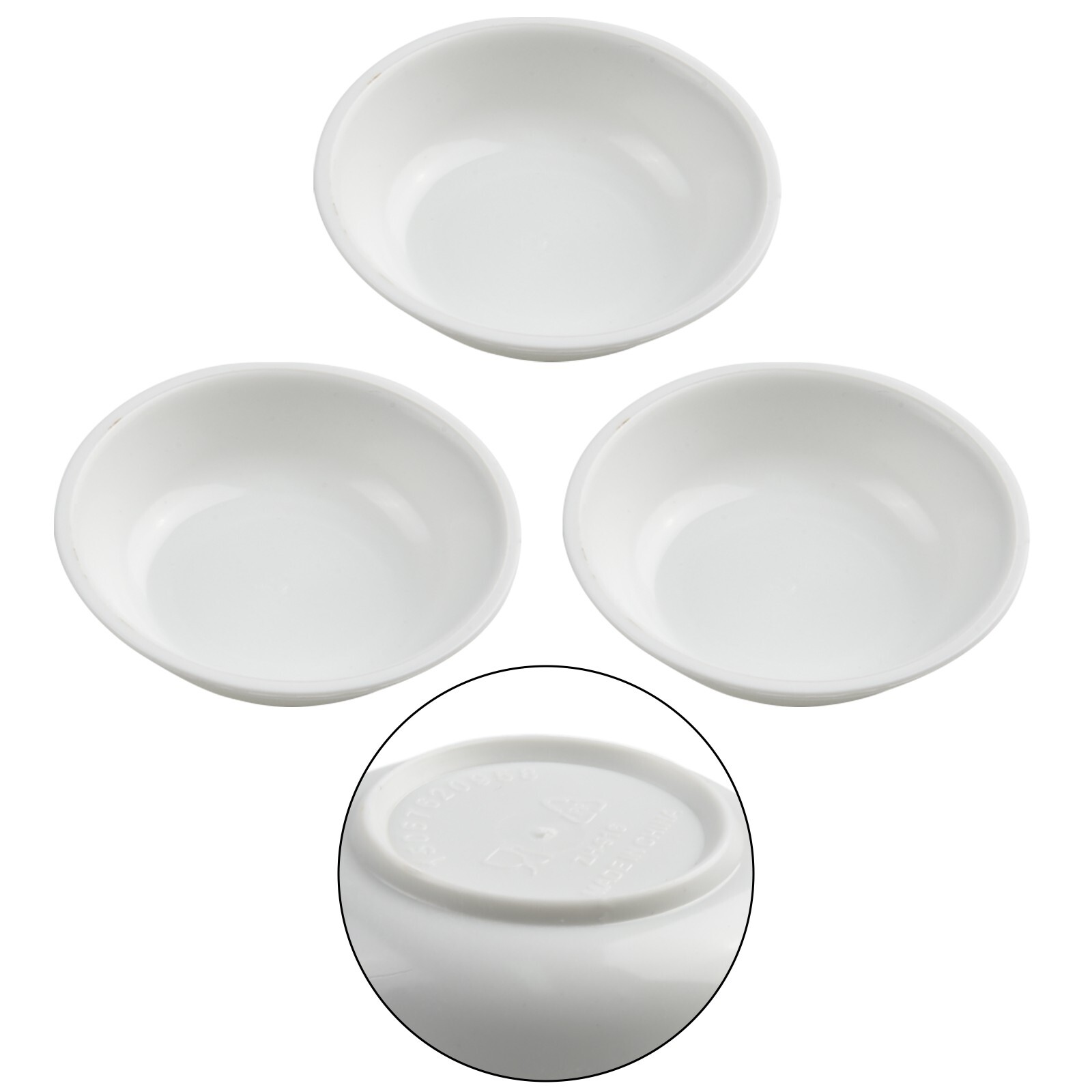 40pcs Dipping Soy Sauce Cup Plastic Sauce Bowl Seasoning Dish Appetizer-Plates