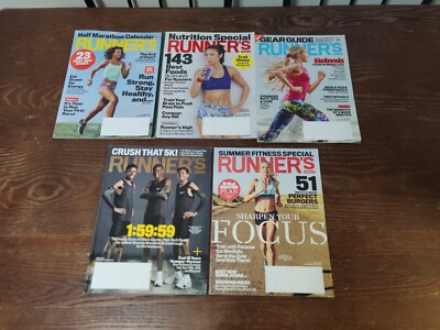 Runner's World Magazine Lot - 2017 Issues