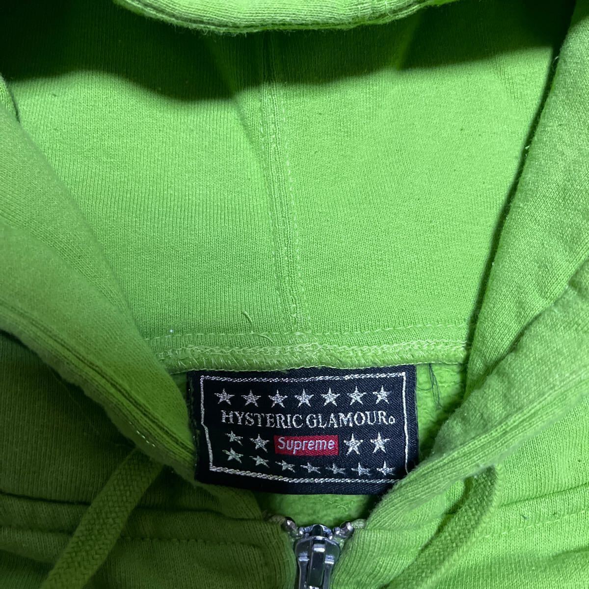 21Ss Supreme Hysteric Glamor Zip Up Hooded Sweatshirt Girl M 21Ss Supreme Hysteric Glamor Zip Up Hooded Sweatshirt Girl M