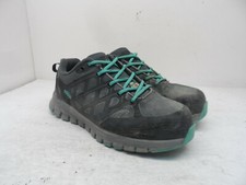 AGGRESSOR Women's Steel Toe Steel Plate Safety Work Shoes 1501 Gray/Black 8M