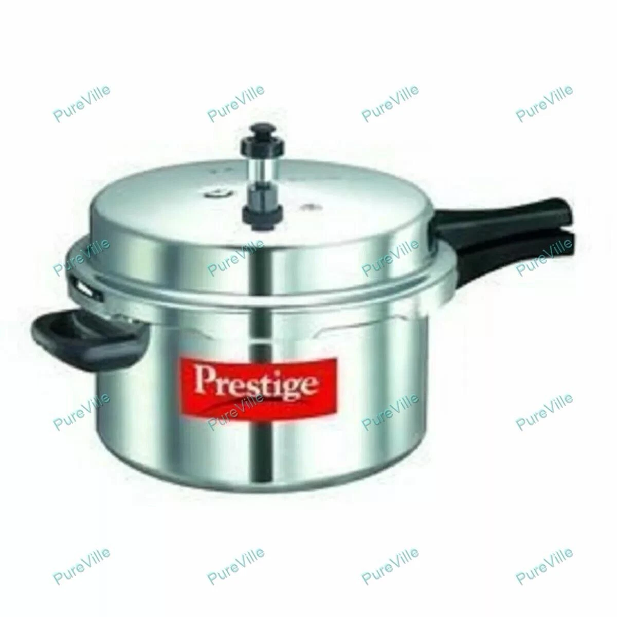 Prestige Popular Plus Induction Base Outer Lid Aluminium Pressure Cooker 7.5 L