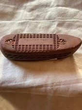 Vintage Rifle/Shotgun Butt Stock Recoil Pad-pointer-Approx 4 5/8 x 1 3/8 x 1”