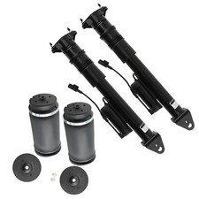 2X Hinten Stoßdämpfer + 2X Luftbalg for Mercedes-Benz M ML GL Klasse W164 X164