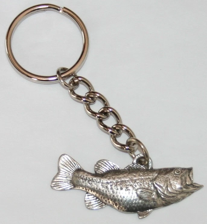 Largemouth bass keychain clearance