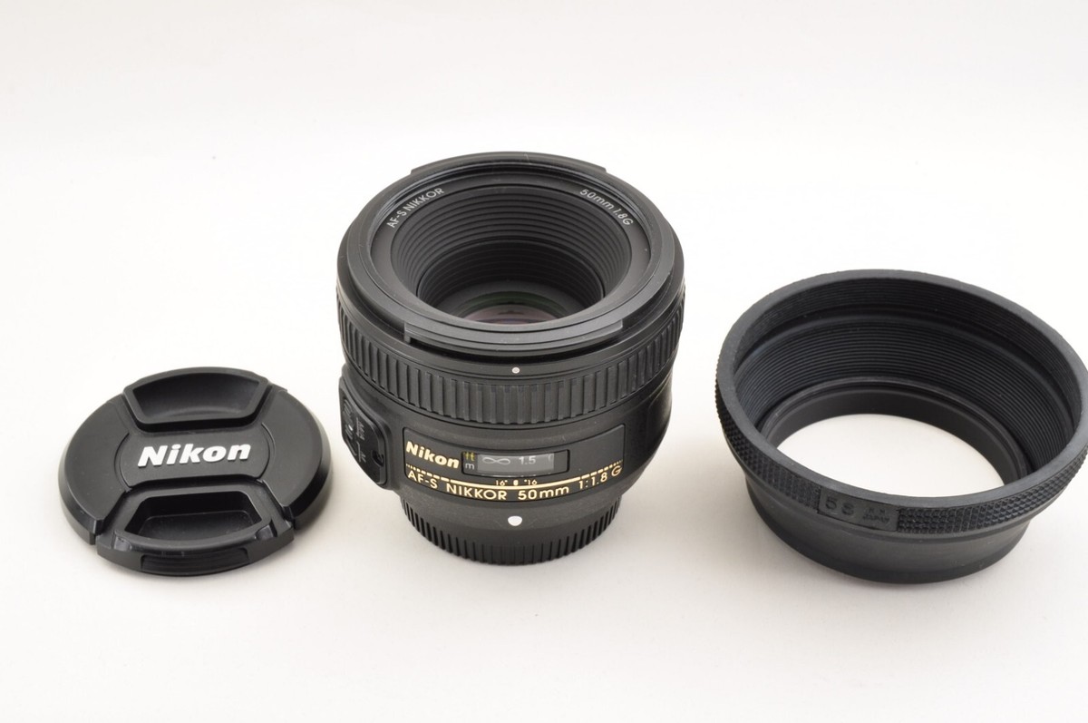 美品 Nikon AF-S NIKKOR 50mm F1.8 G AA3449 Nikon 50mm f/1.8G AF-S NIKKOR FX Lens - High-Quality Prime Lens