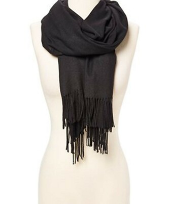Soft Silk Shawl Wrap Women Pashmina Solid Scarf Stole Cashmere Wool Ladies Scarf
