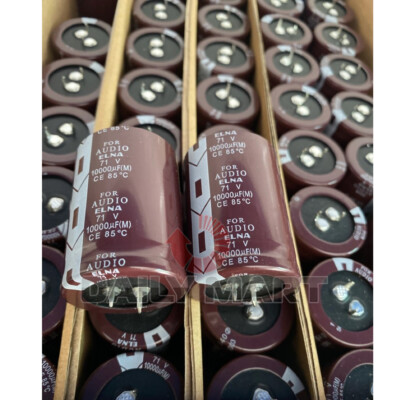 5PCS/New in Box AUDIO ELNA 10000UF 71V Capacitor 35*50