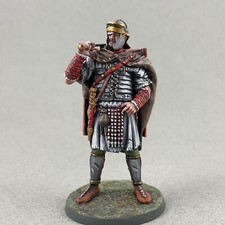 Evocatus, soldado romano miniatura 54 mm, figura coleccionable, soldado de hojalata pintado