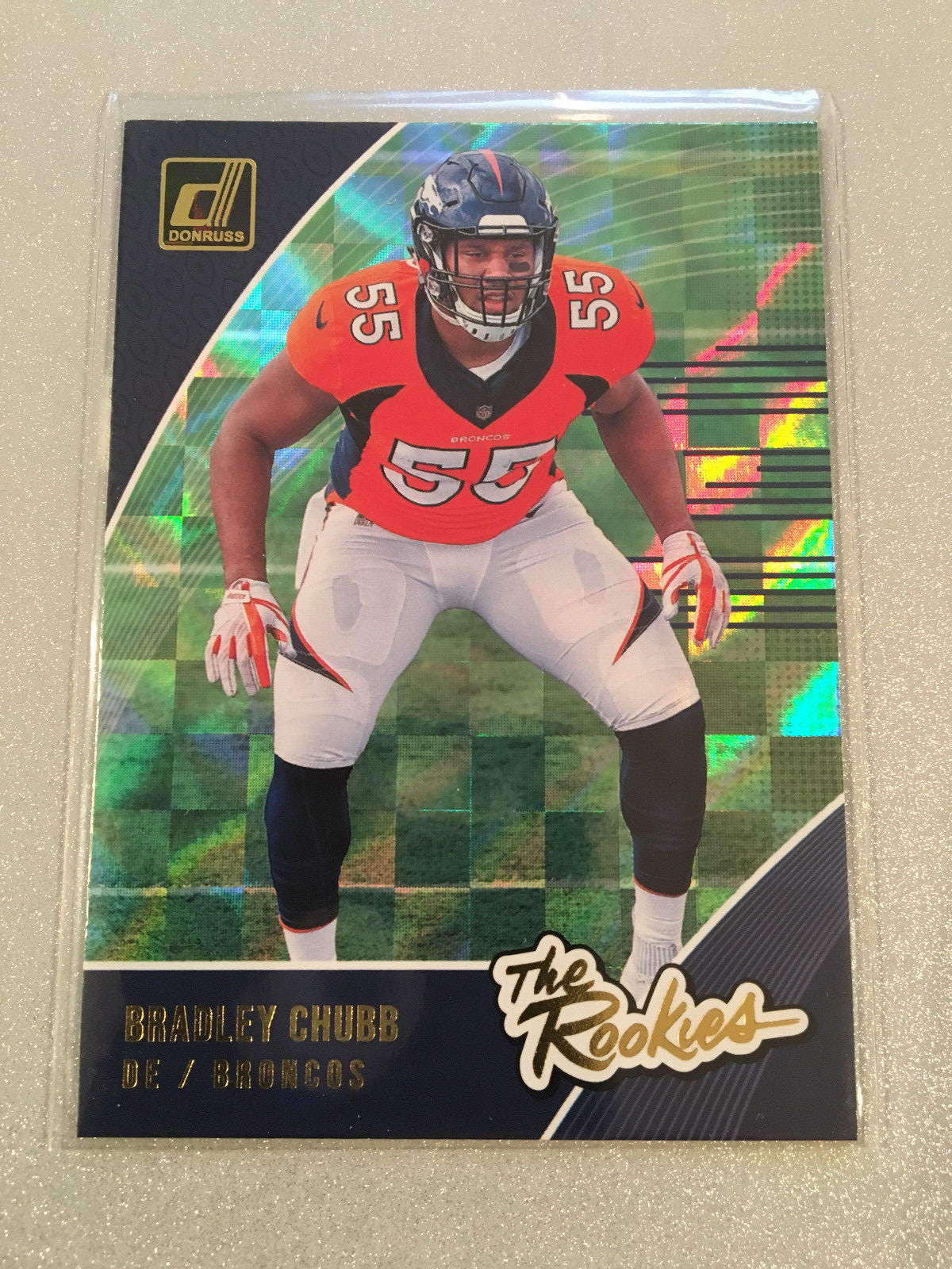 Bradley Chubb 2018 Donruss The Rookies #19 Denver Broncos