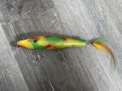 Leurre De Pêche En Bois – GRS – Surf Casting Eau Salée – Personnalisé