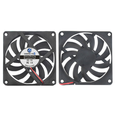 2pc 12cm 5V 12V 24V USB Kühler Silent Lüfter Cooling Fan für Desktop PC Computer