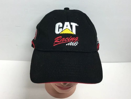 NASCAR Cat Racing # 31 Jeff Burton Hat Black strap-back Adjustable ...