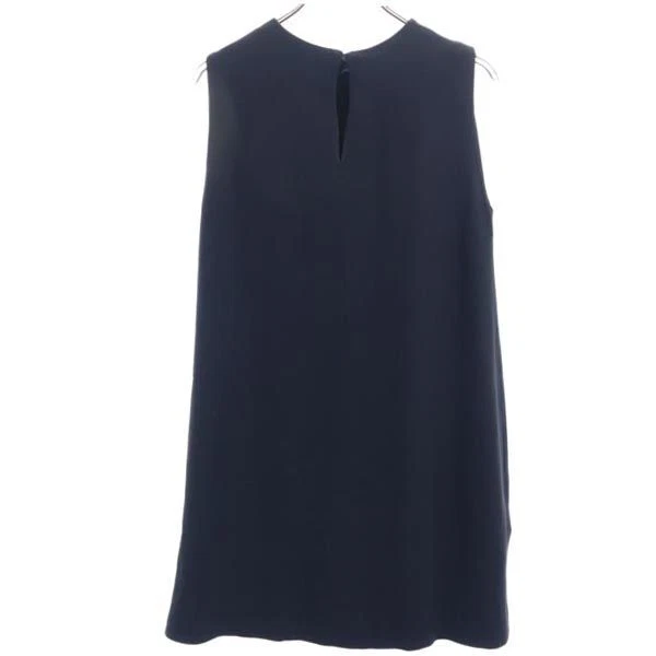 MIU MIU MIUMIU senza manica pezzo unico 44 serie nera donna