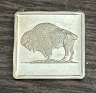 Rare 1/4 Oz Buffalo Vintage Silver Bar Related To WH Foster Old Ingot