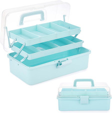 3-Layer Plastic Dividing Storage Box Craft Organizer and Storage