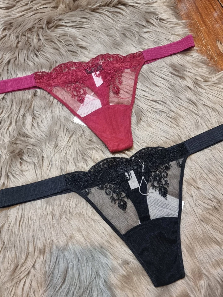 Paquete de bragas raras LA PERLA 21 piezas talla 4 nuevas con etiquetas  Foto 2 de 4
