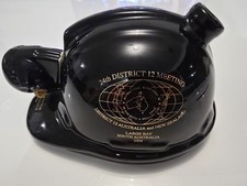 Jim Beam 2004 Miner's Helmet Decanter - 24th District 12 Meeting - Largs Bay SA