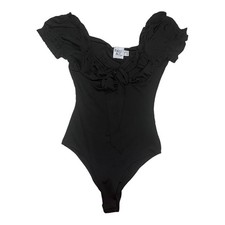 Princess Polly Medina Bodysuit Black Size 6