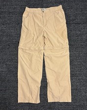 Vintage Nike ACG Pants Men Large Khaki Cargo Convertible Hiking Gorpcore Y2K