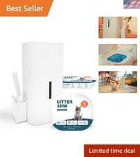Covered Litter Box  2 Refill Pack - Freshness  Convenience Combined
