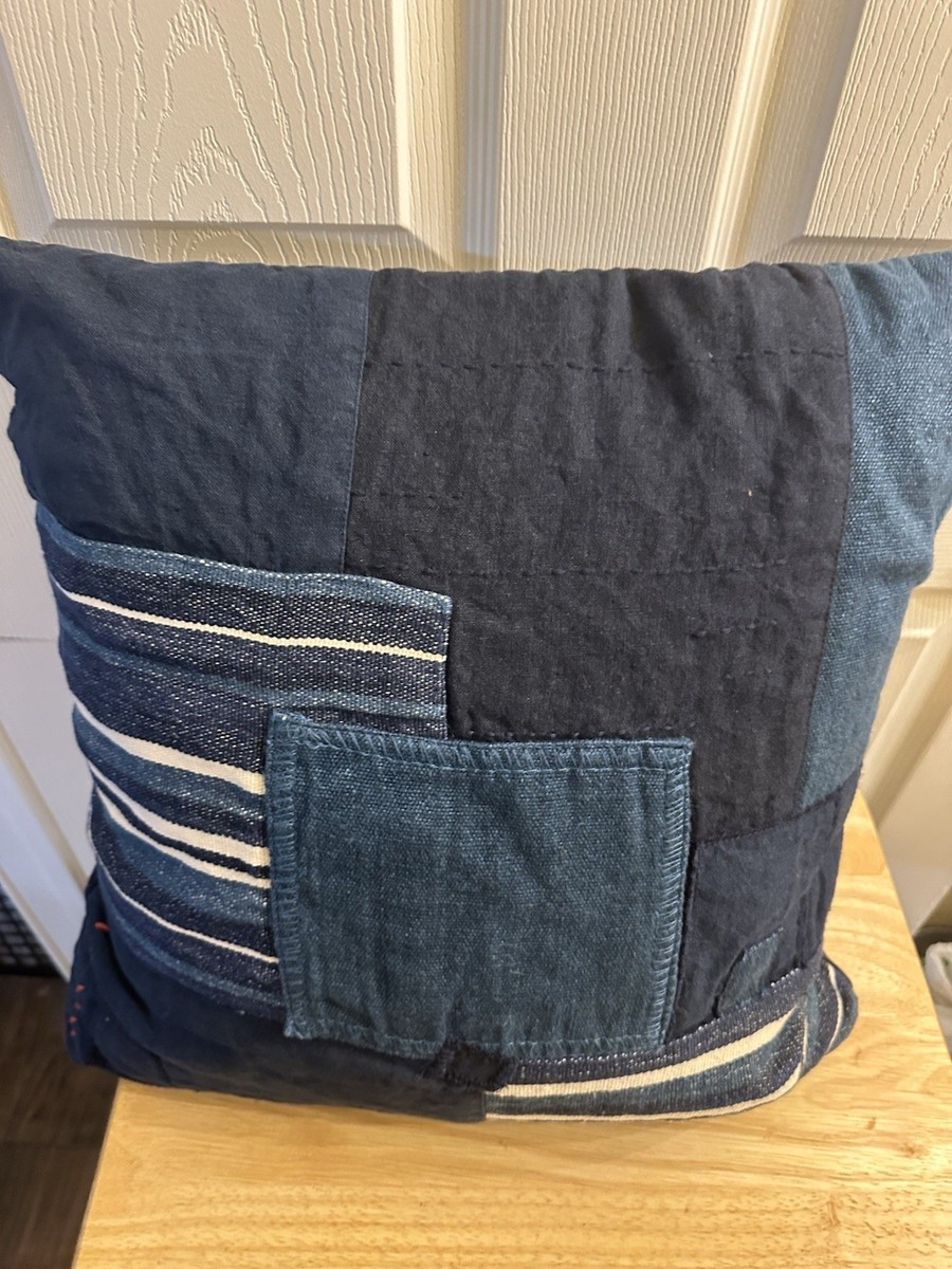 NWT Ralph Lauren Home Stover Patchwork Decorative Throw Bed Pillow