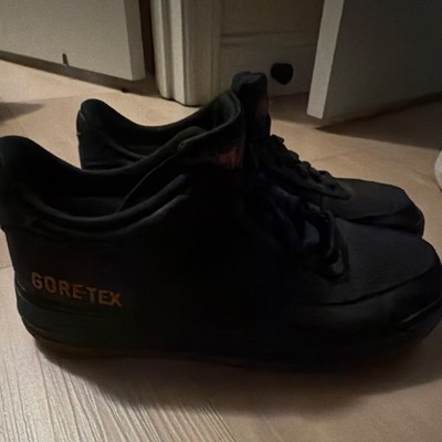 Nike Air Force 1 Gore-Tex Waterproof Black Low Top Sneakers Winter Fall