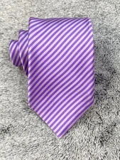 Men's Italo Ferretti Silvi Marina Luxury Silk Tie Italy  Geometric