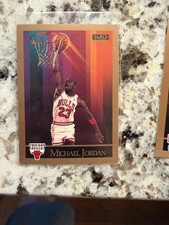 1990-91 SKYBOX NBA BASKETBALL CARD CHICAGO BULLS MICHAEL JORDAN #41