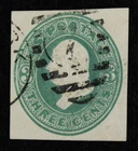 CKStamps: US Cut Square Stamps Collection Scott#U169 Used