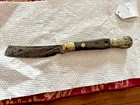 Original , Mid 19th Century Razor Folding Knife With Pen Knife.