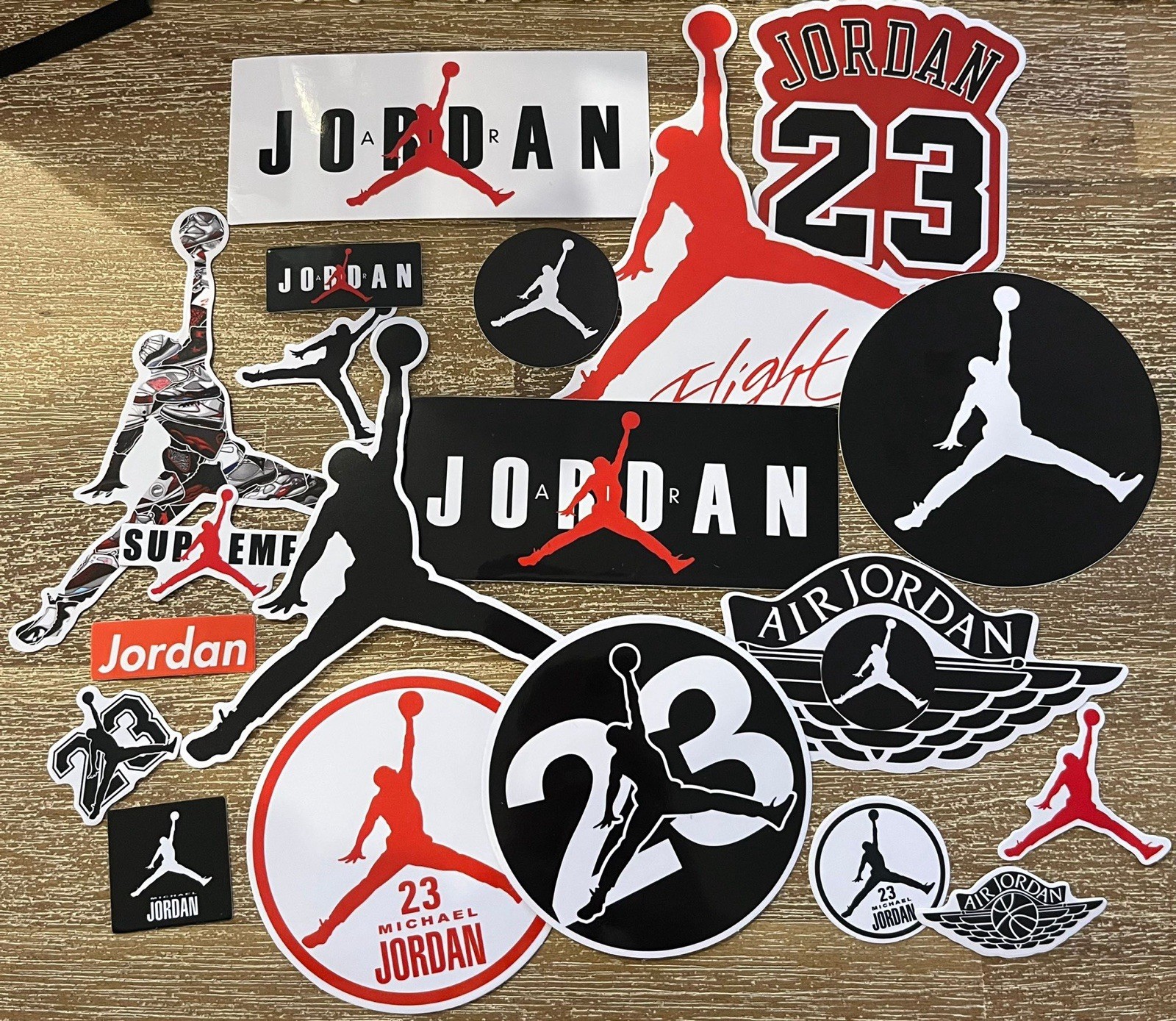 Air Jordan Stickers - Set of 20 Vinyl Stickers | eBay