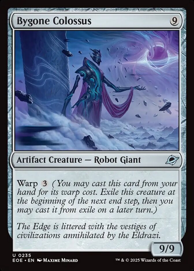 Magic the Gathering (mtg): EOE: Bygone Colossus