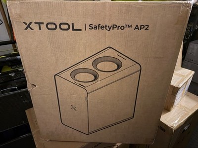 xTool SafetyPro AP2 Smoke Purifier for Laser Engraver, SuperCyclone System 6-Lay