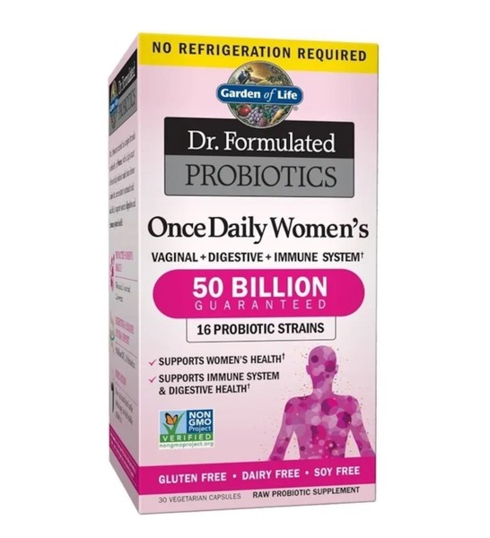 Garden of Life Dr. Formulated Women's Once Daily Probiotics - 30 Veg. Kapseln-image