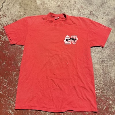 Vintage 80s Bad Billy's Billabong Skate Red t-shirt Men's XL