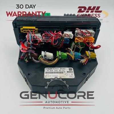 A2045456301 Mercedes W204 C-Class C300 C350 Front SAM Fuse Relay Box OEM