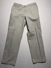 Columbia Men's Outdoor Pants 36x32 Khaki Cotton Lined Hiking Casual Workwear