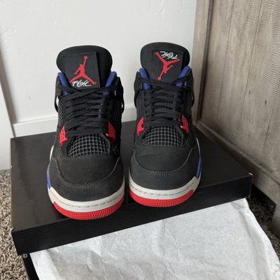 2Pair of Jordans!! See Pics 2Pair Kids Jordan Retro 14 and Nike Force 1 size 1y-12C  main image 2