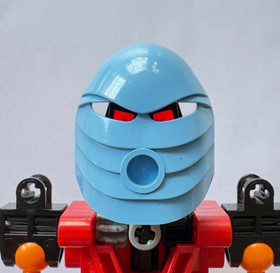 Lego Bionicle Kanohi Mask Rau (Turaga) Nokama 1419 Exclusive Retired Medium Blue