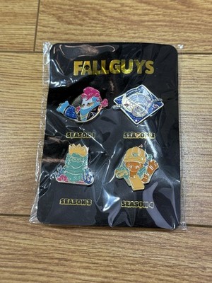 Fall Guys Pin Set - Seasons 1-4 - Employee Exclusive - RARE