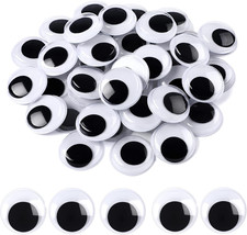 500 Pieces 15Mm Wiggle Googly Eyes Self Adhesive, Black White Google
