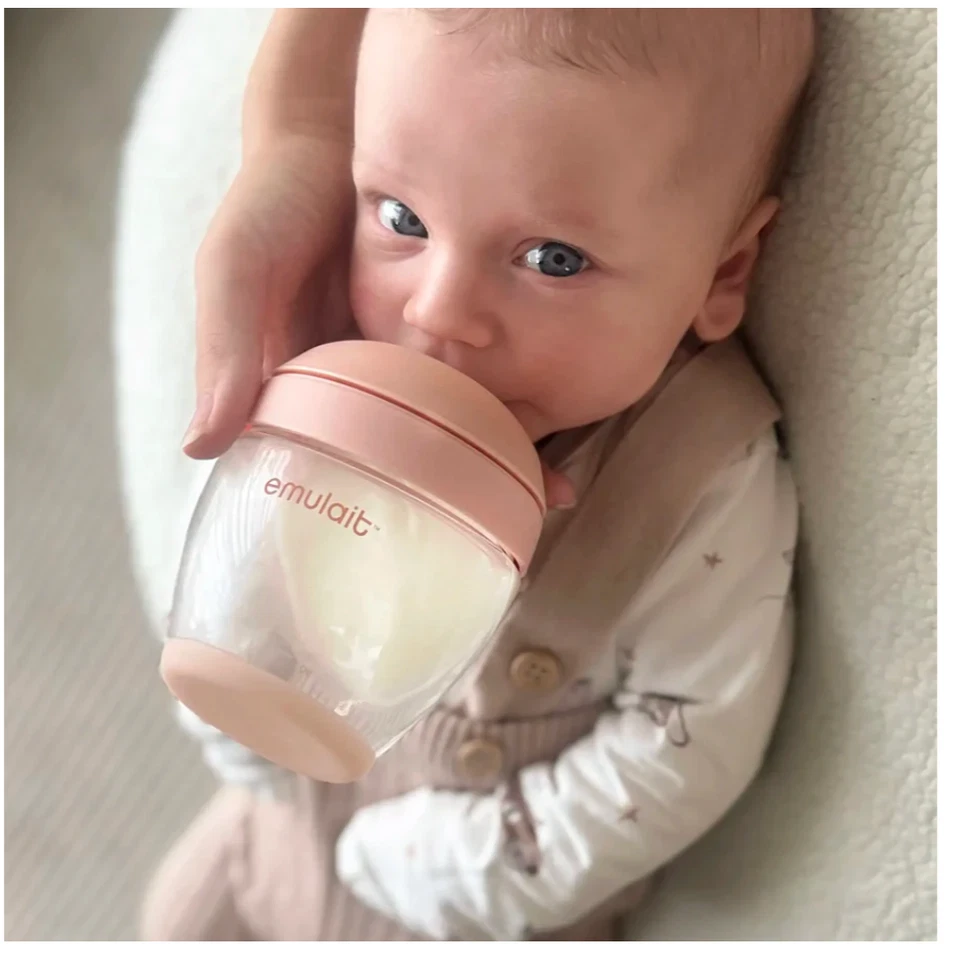 NEW Fair Emulait Classic Baby Bottle 240ml Breastfeeding Supplement Emulait - Image 4 of 4