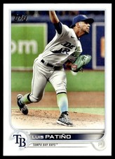 2022 Topps Luis Patiño Tampa Bay Rays #539