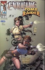 Witchblade Tomb Raider 1/2 #1 VG+ 4.5 2000 Stock Image Low Grade