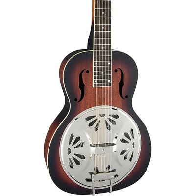 Gretsch Bobtail SquareNeck A.E., Mahogany Body Spider Cone Resonator Guitar LN