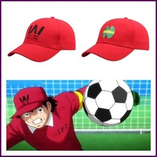 Anime Captain Tsubasa Hat Wakabayashi Genzo Red Baseball Hat Adjustable
